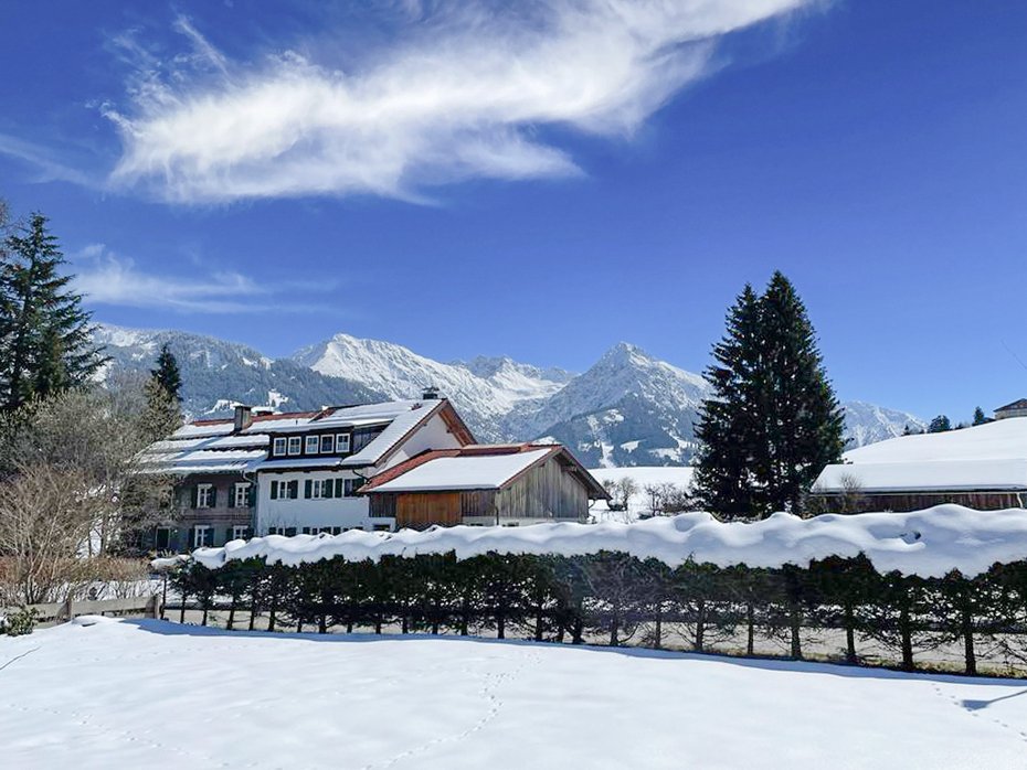 Terrassenausblick nach Süden